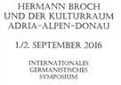 Simpozij Hermann Broch Und der Kulturraum-Adria-Alpen -Donau